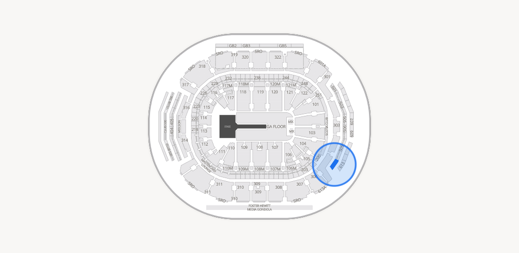 Scotiabank Arena Seating Chart