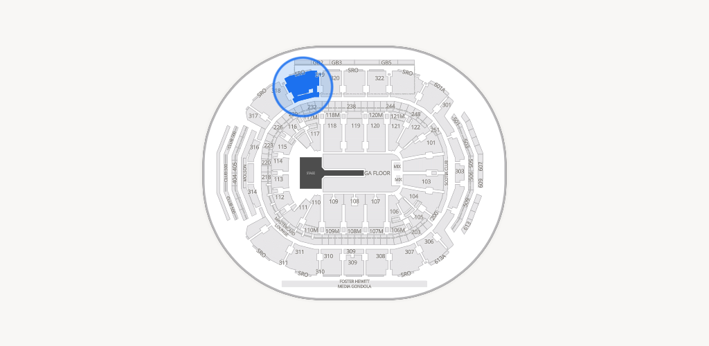 Scotiabank Arena Seating Chart