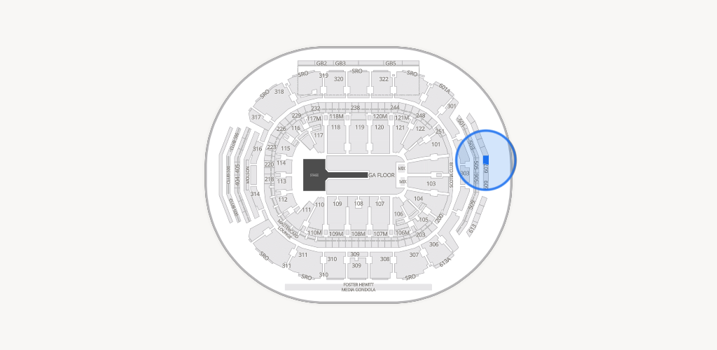 Scotiabank Arena Seating Chart