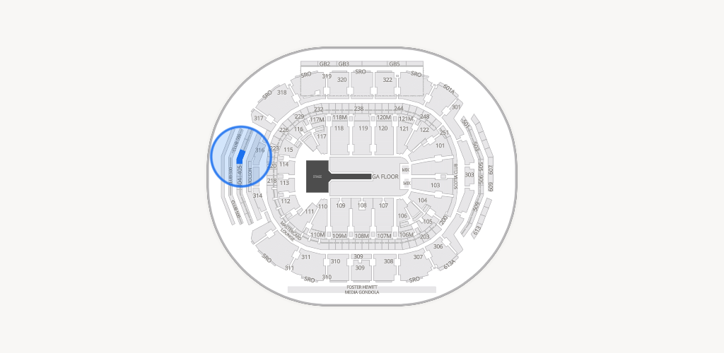 Scotiabank Arena Seating Chart