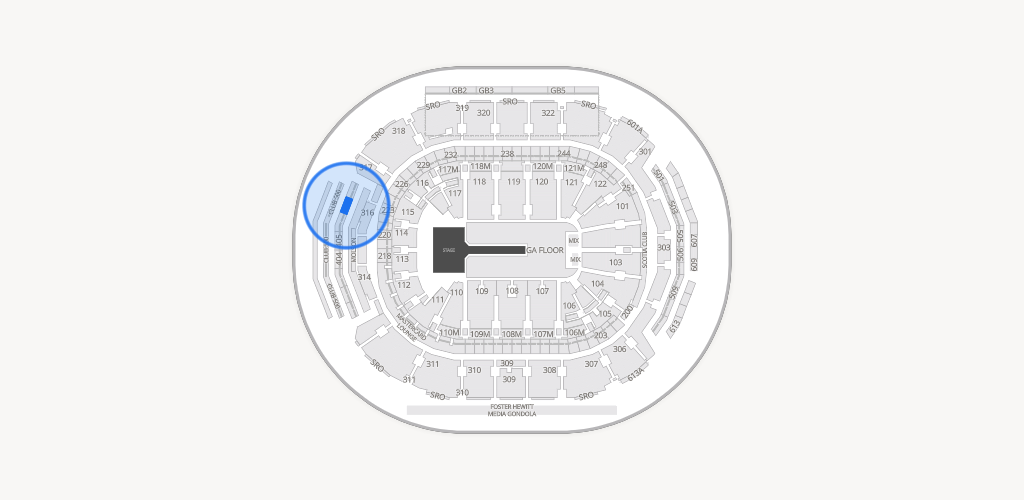 Scotiabank Arena Seating Chart