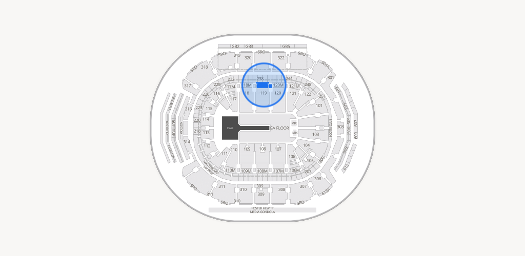 Scotiabank Arena Seating Chart