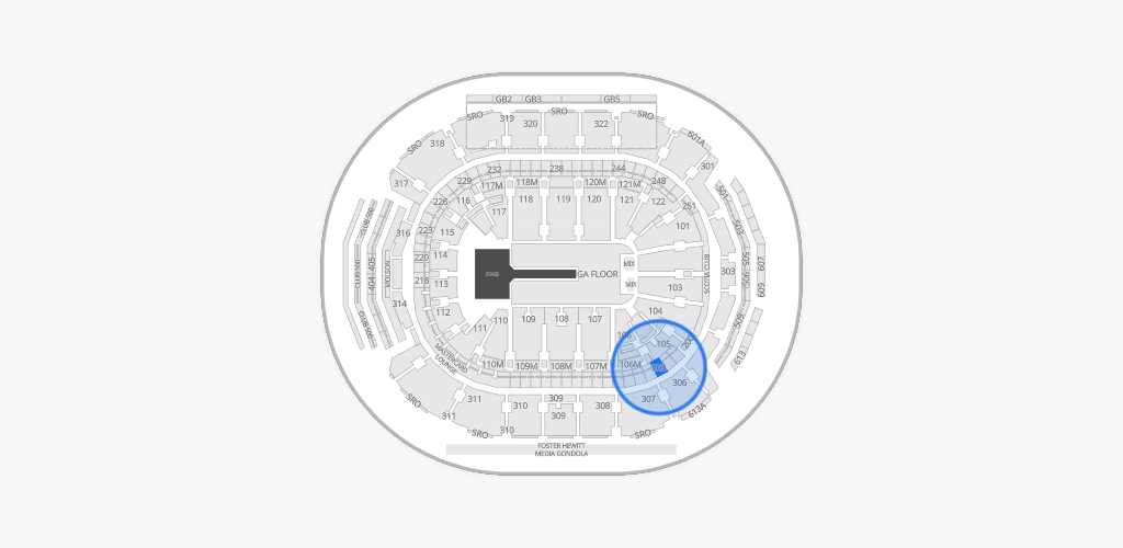 Scotiabank Arena Seating Chart