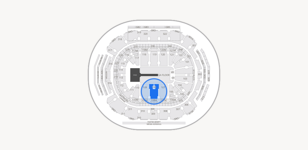 Scotiabank Arena Seating Chart