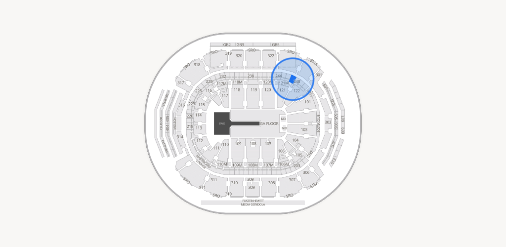 Scotiabank Arena Seating Chart