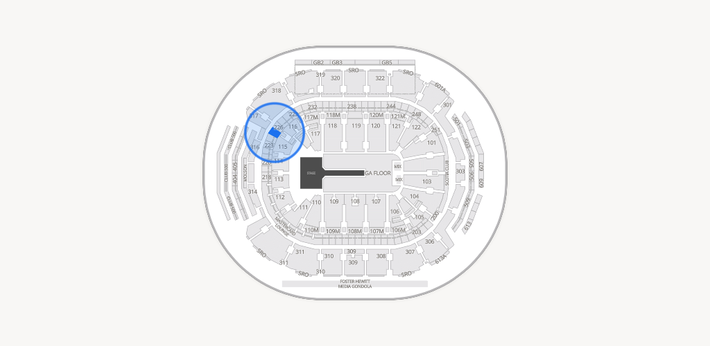 Scotiabank Arena Seating Chart