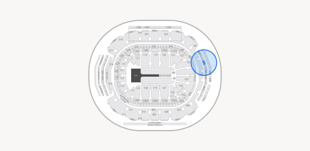 Scotiabank Arena Seating Chart