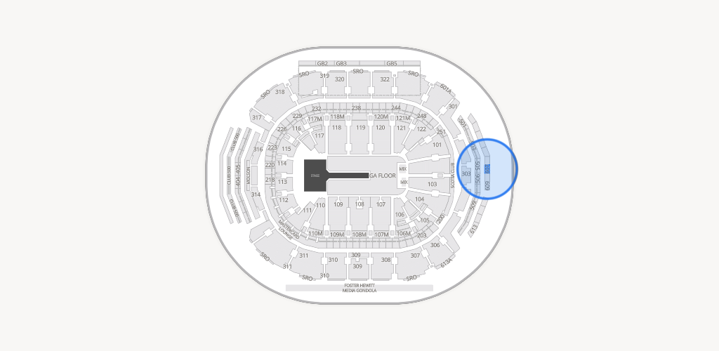 Scotiabank Arena Seating Chart