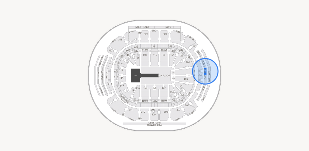 Scotiabank Arena Seating Chart