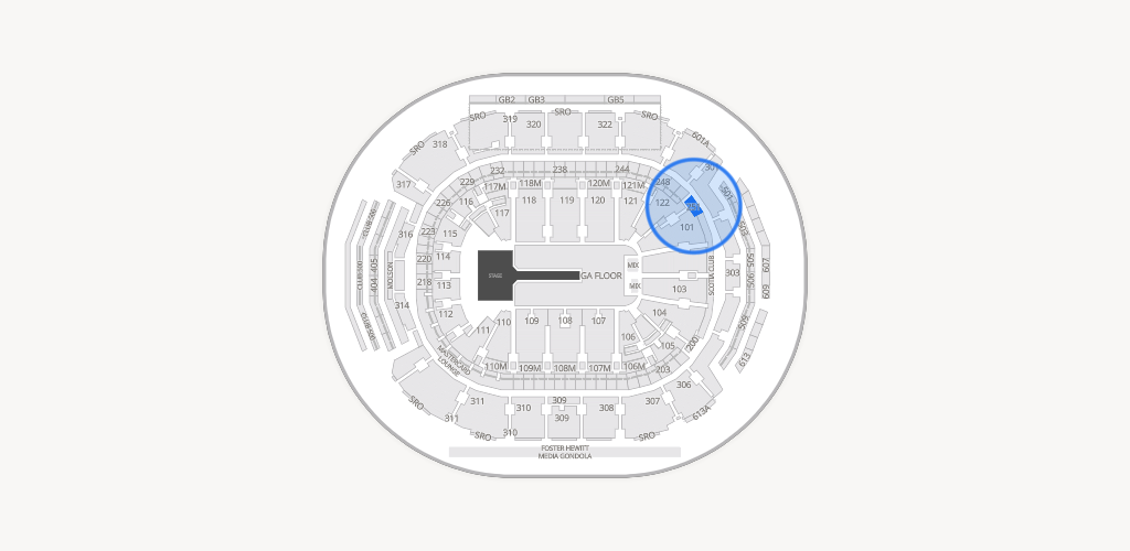Scotiabank Arena Seating Chart