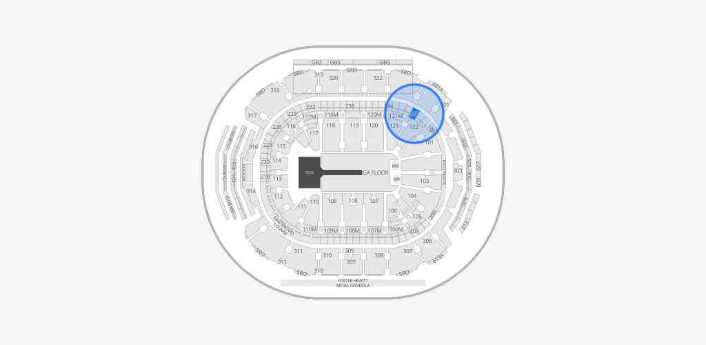 Scotiabank Arena Seating Chart