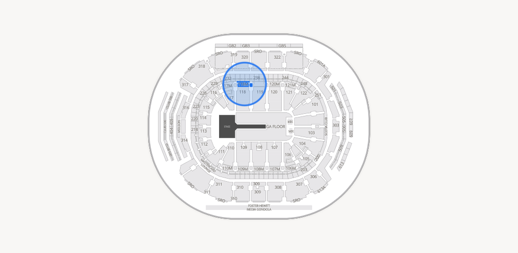 Scotiabank Arena Seating Chart
