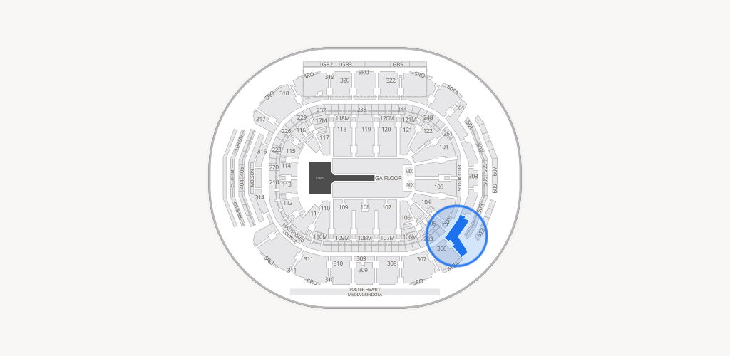 Scotiabank Arena Seating Chart