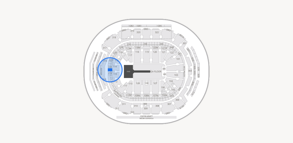 Scotiabank Arena Seating Chart