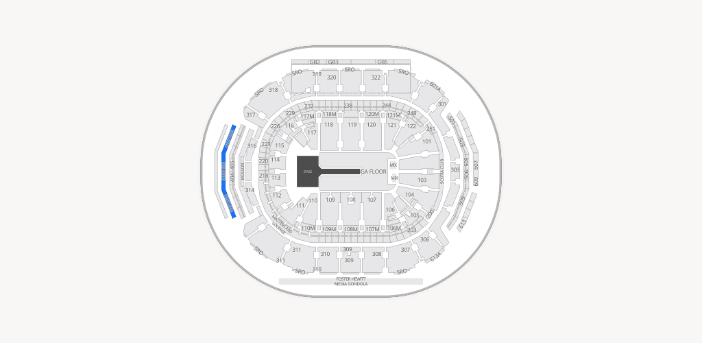 Scotiabank Arena Seating Chart