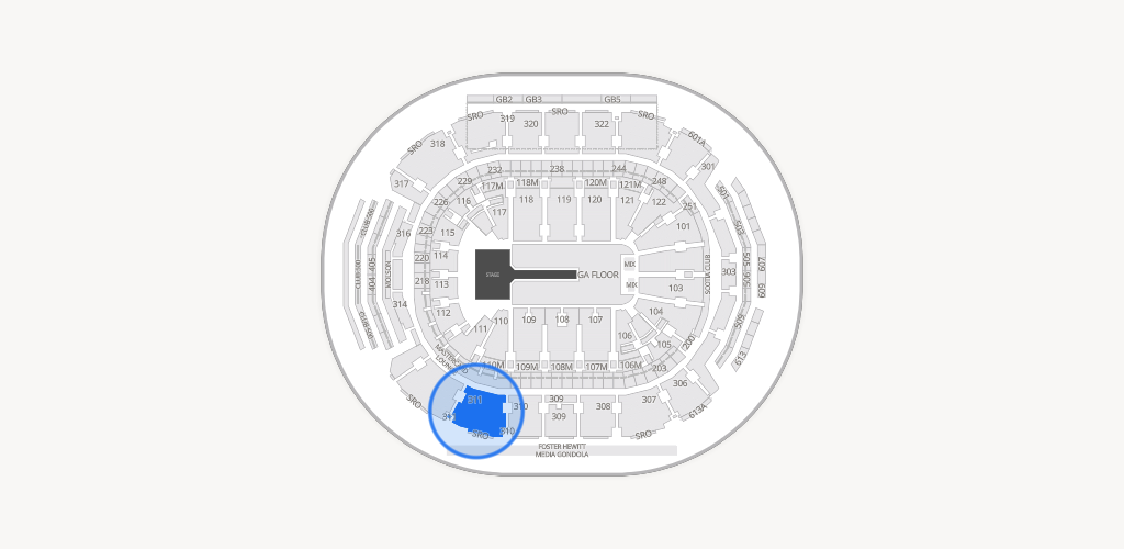 Scotiabank Arena Seating Chart