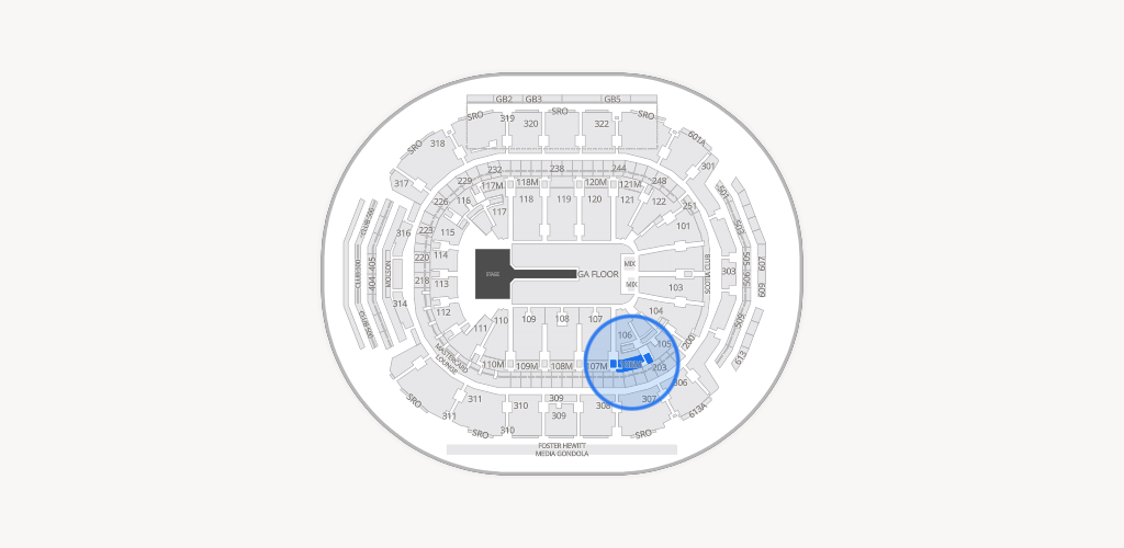 Scotiabank Arena Seating Chart