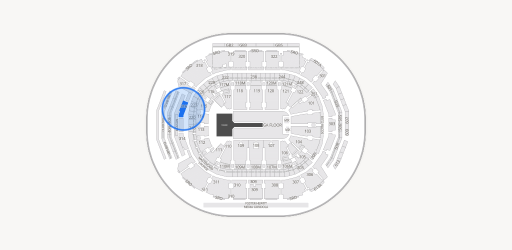 Scotiabank Arena Seating Chart