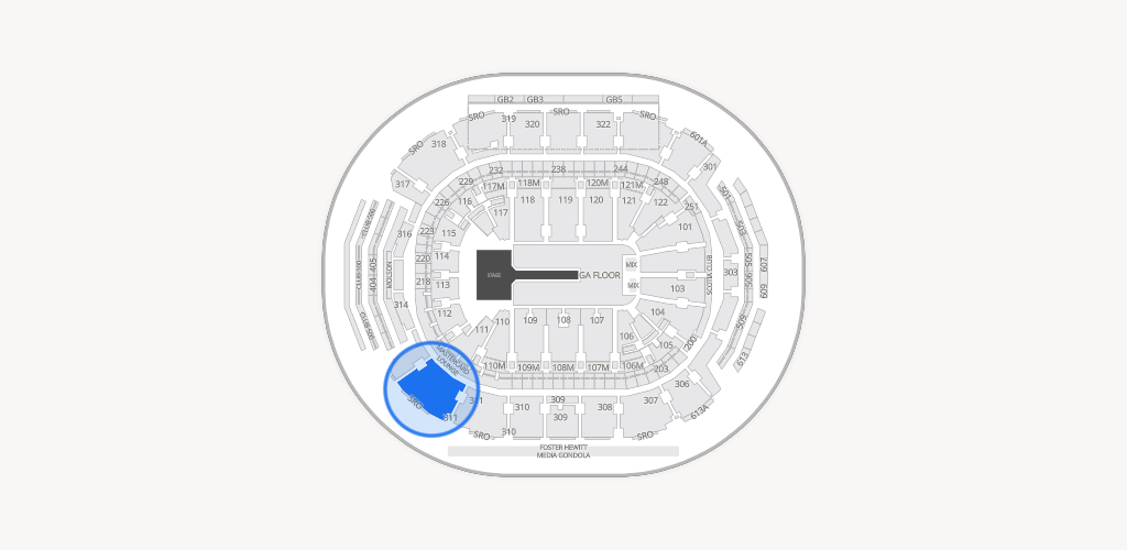 Scotiabank Arena Seating Chart