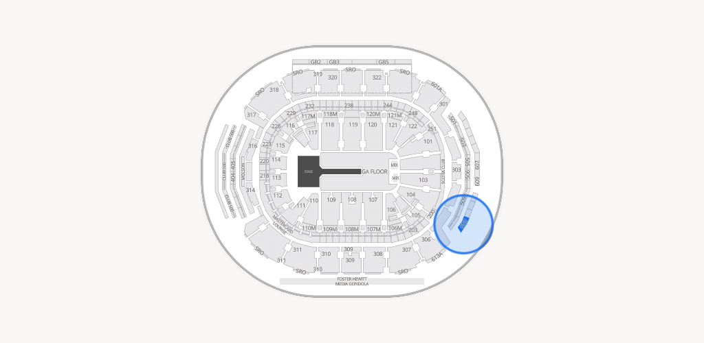 Scotiabank Arena Seating Chart