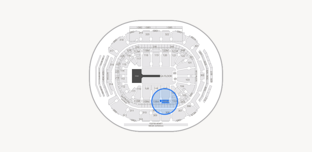 Scotiabank Arena Seating Chart