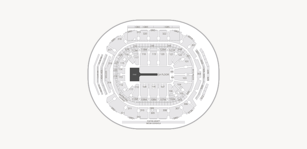 Scotiabank Arena Seating Chart
