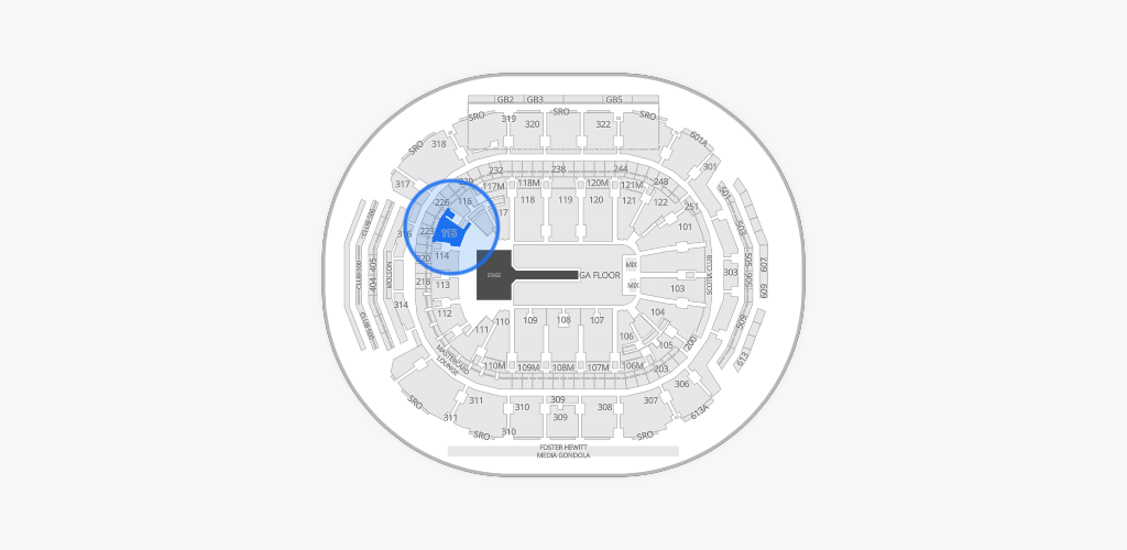Scotiabank Arena Seating Chart
