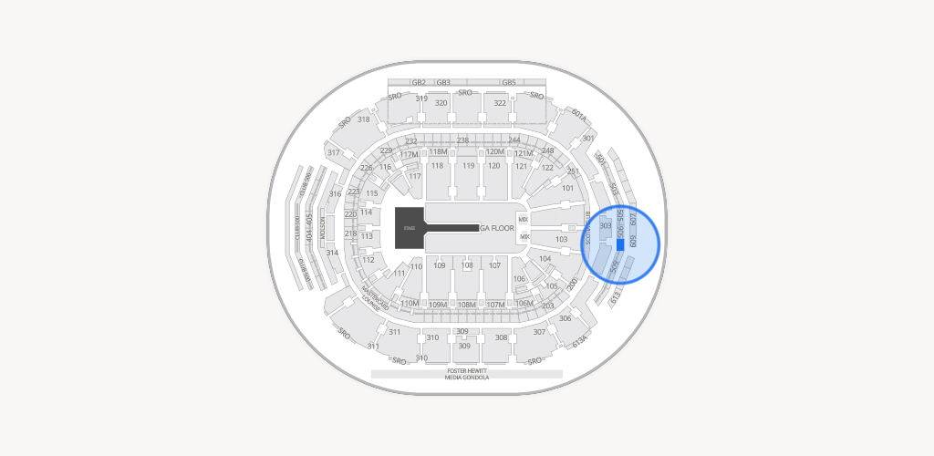Scotiabank Arena Seating Chart