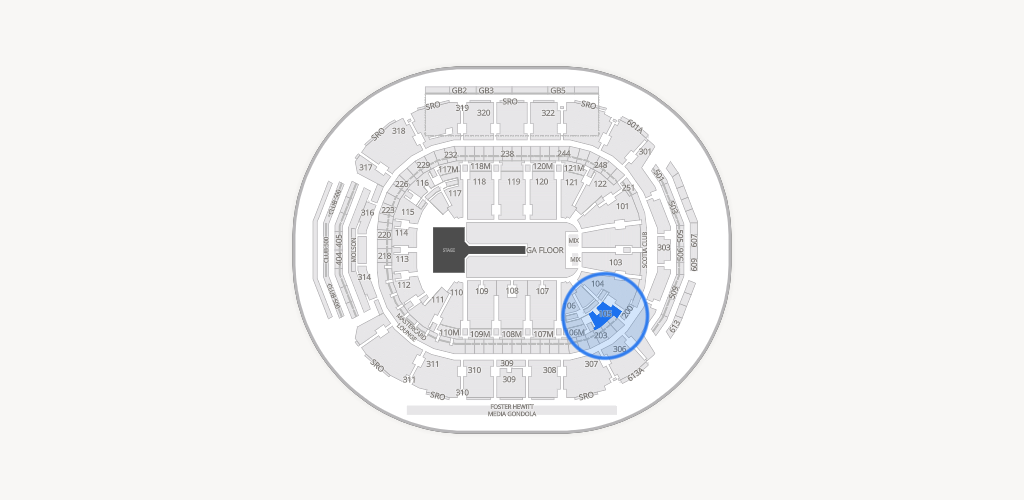 Scotiabank Arena Seating Chart