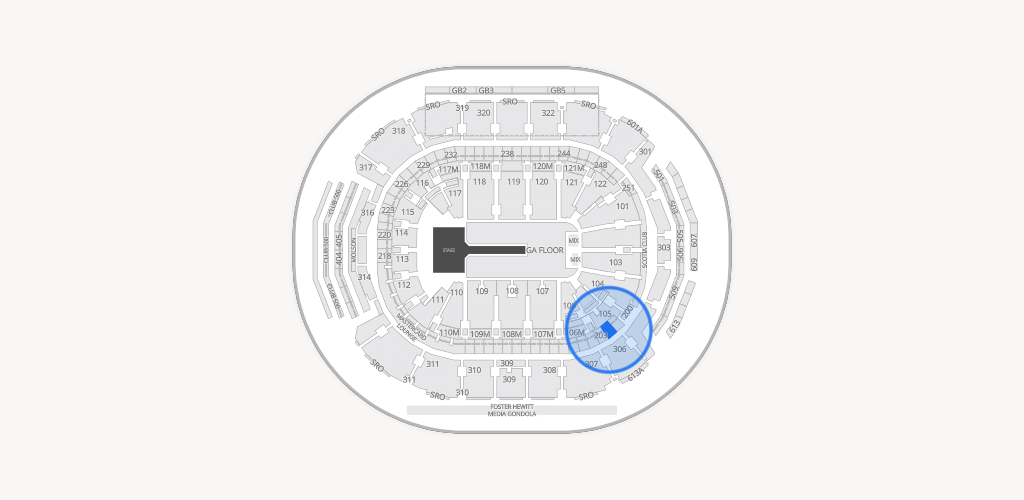 Scotiabank Arena Seating Chart