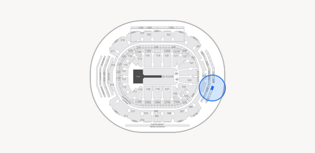 Scotiabank Arena Seating Chart