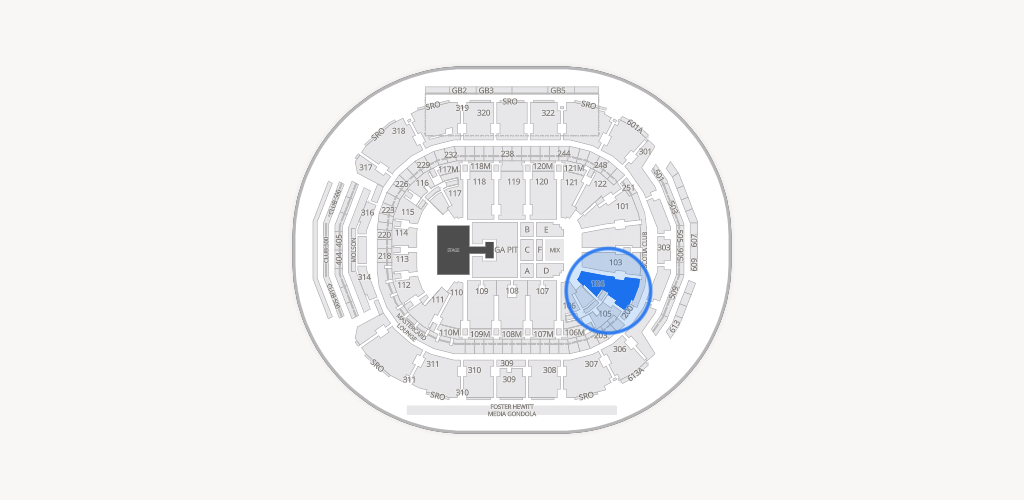 Scotiabank Arena Seating Chart
