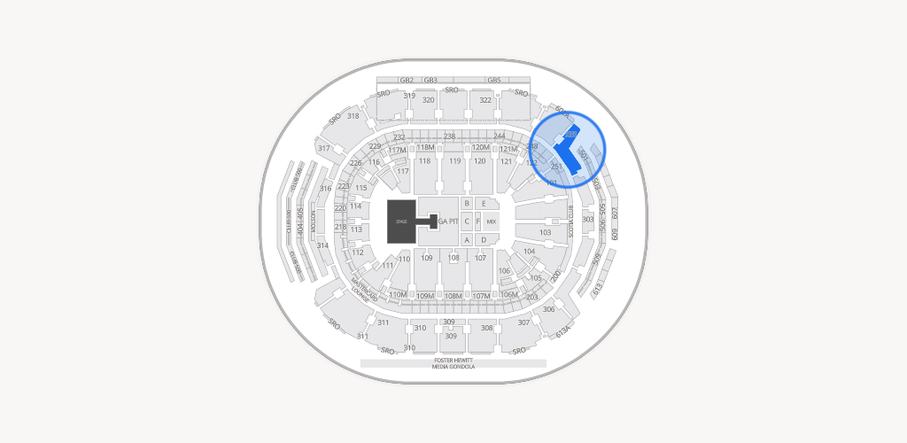 Scotiabank Arena Seating Chart