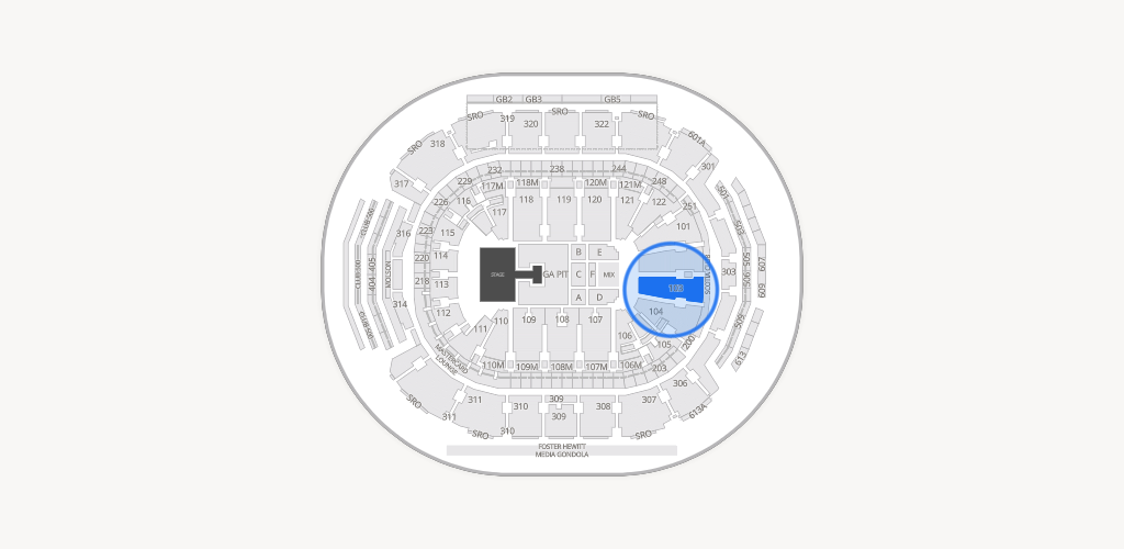 Scotiabank Arena Seating Chart
