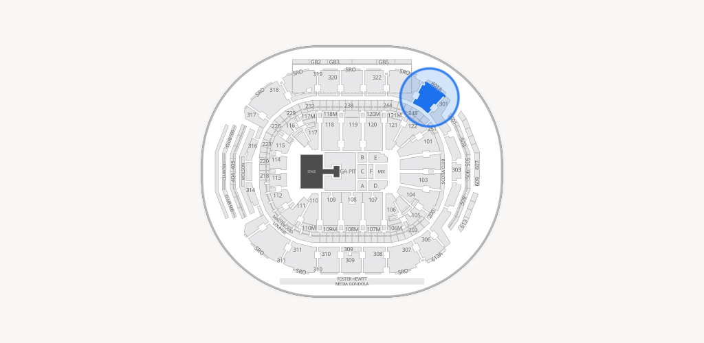 Scotiabank Arena Seating Chart