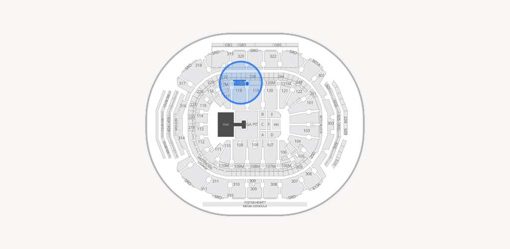 Scotiabank Arena Seating Chart