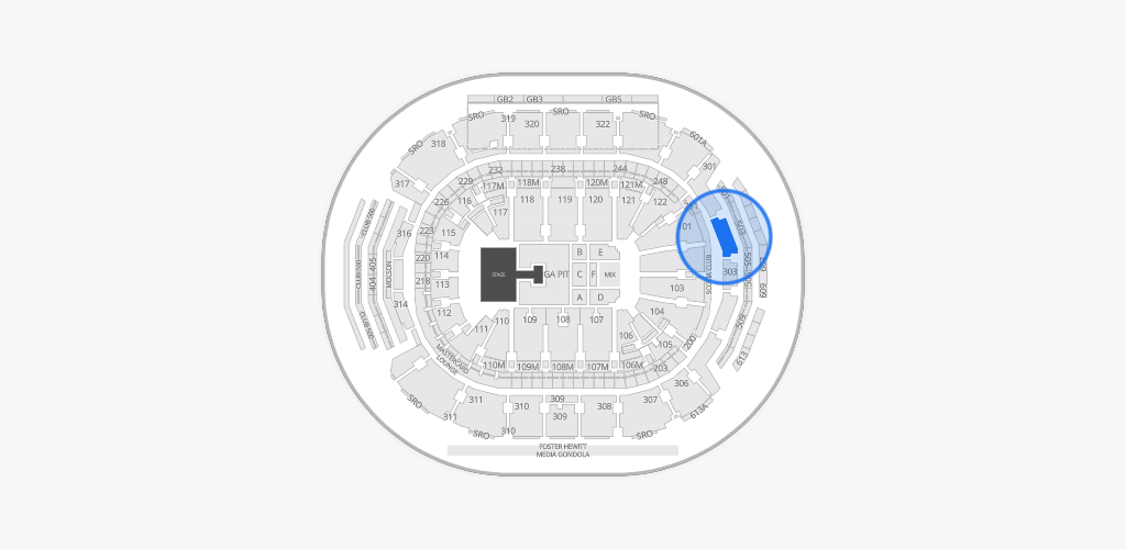 Scotiabank Arena Seating Chart