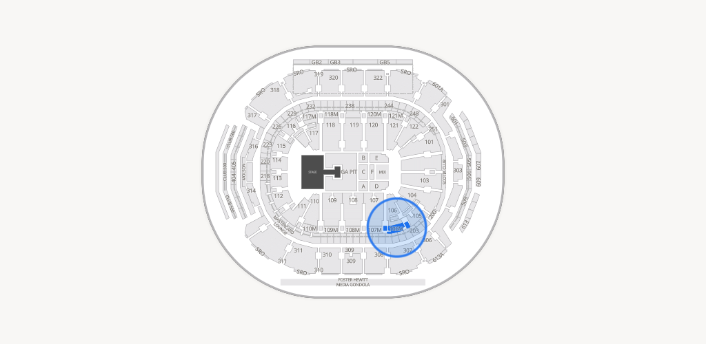 Scotiabank Arena Seating Chart