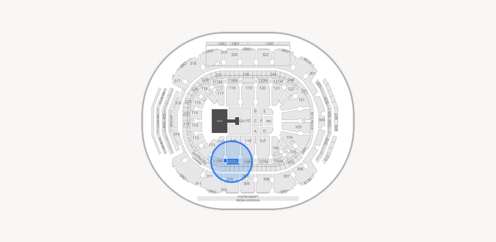 Scotiabank Arena Seating Chart
