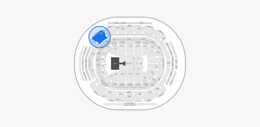 Scotiabank Arena Seating Chart