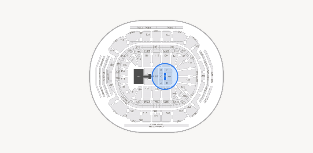 Scotiabank Arena Seating Chart