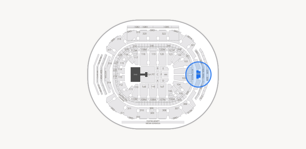 Scotiabank Arena Seating Chart