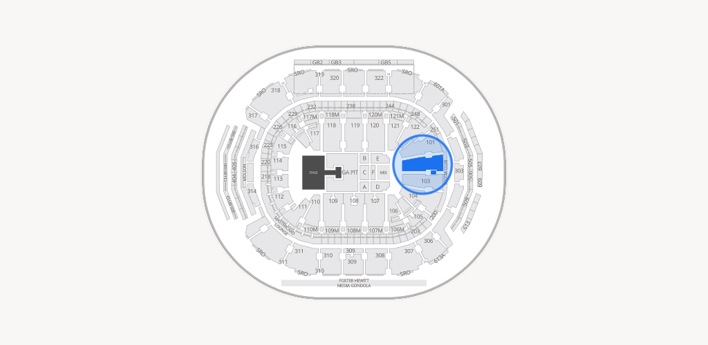 Scotiabank Arena Seating Chart