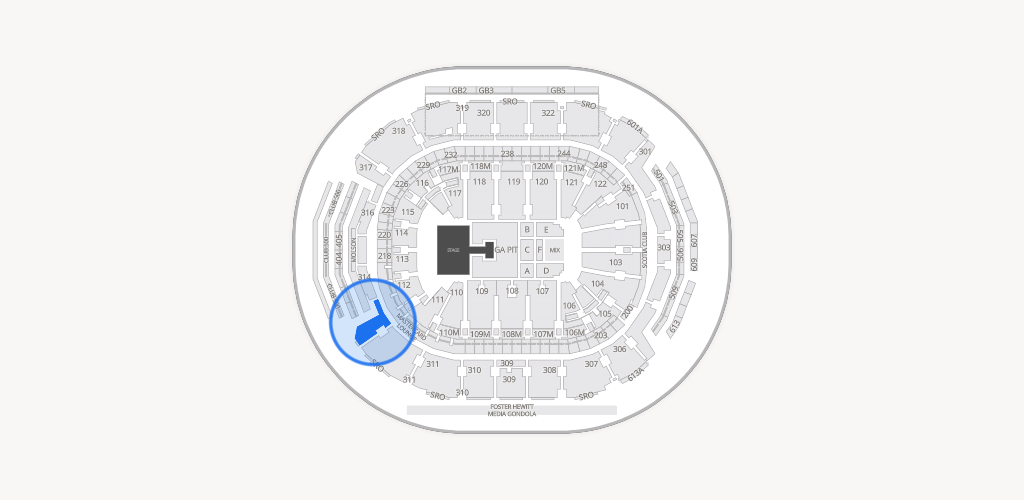 Scotiabank Arena Seating Chart