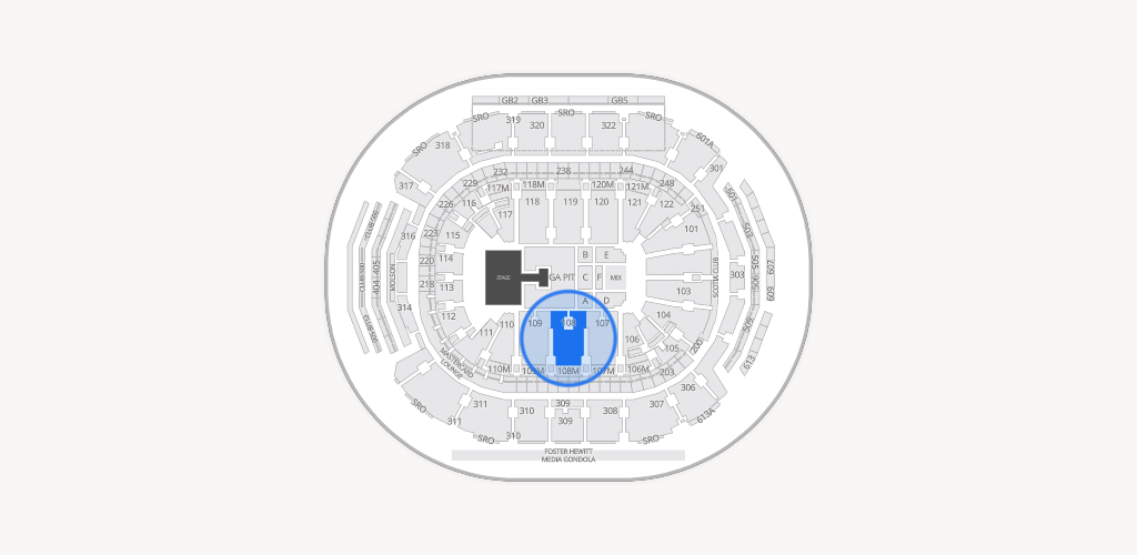 Scotiabank Arena Seating Chart