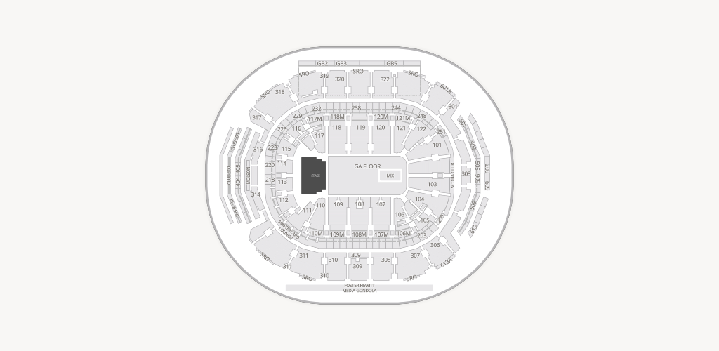 Scotiabank Arena Seating Chart