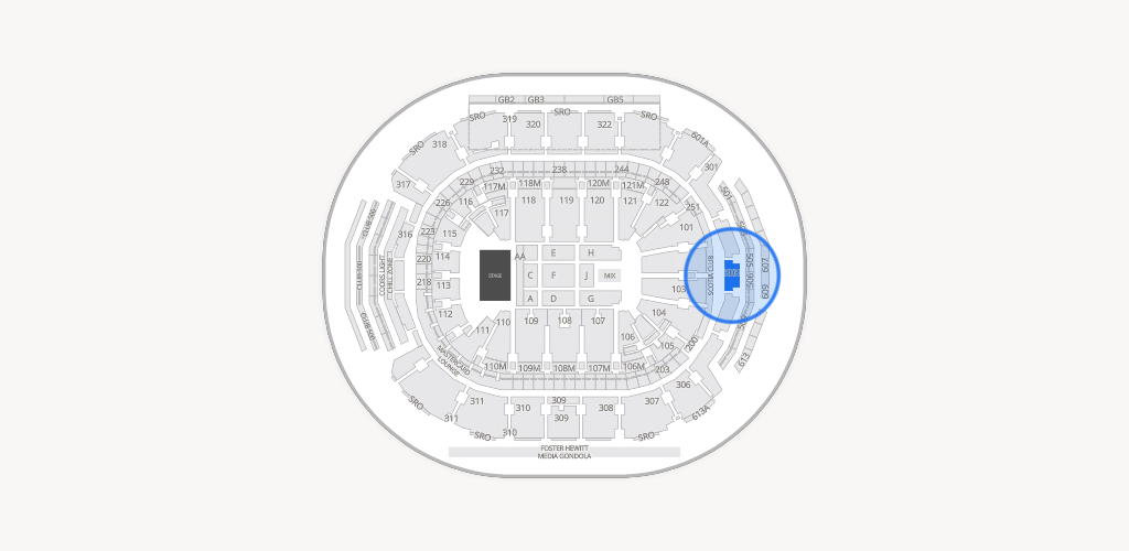 Scotiabank Arena Seating Chart