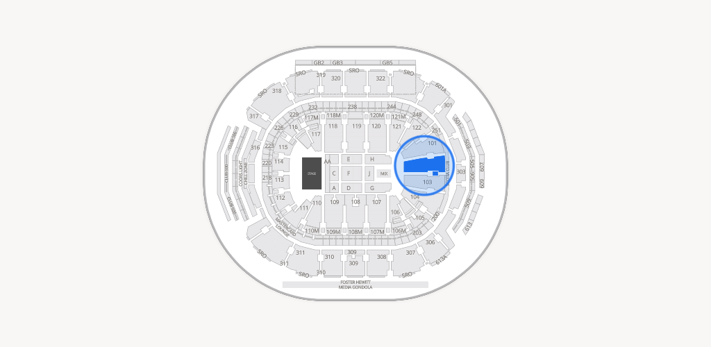 Scotiabank Arena Seating Chart