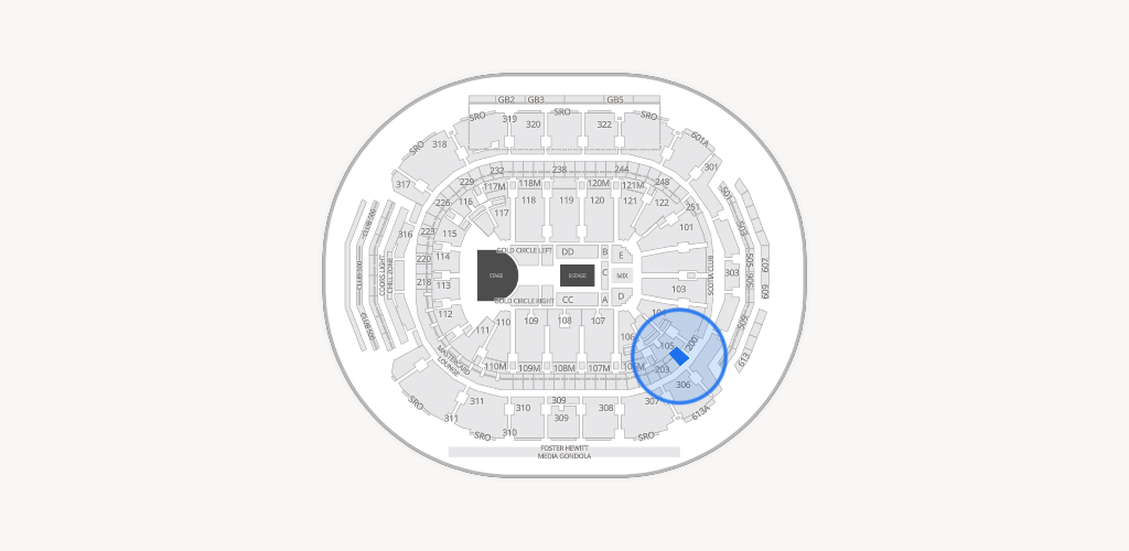 Scotiabank Arena Seating Chart