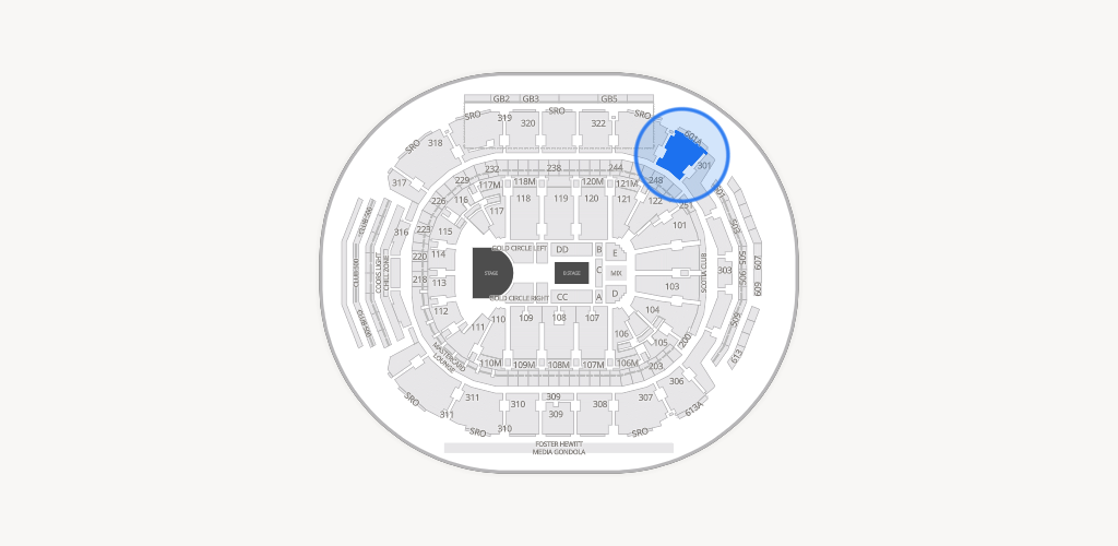 Scotiabank Arena Seating Chart